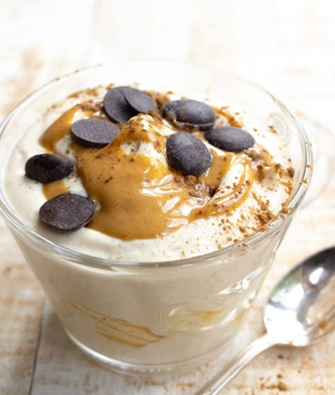 Peanut Butter Yogurt Smoothie, Pb2 Yogurt Recipes, Vanilla Yogurt And Peanut Butter, Peanut Butter And Yogurt Dessert, Greek Yogurt With Peanut Butter, Healthy Greek Yogurt Parfait Recipes, Pb2 Greek Yogurt Recipes, Quick Greek Yogurt Dessert, Geek Yogurt Recipes