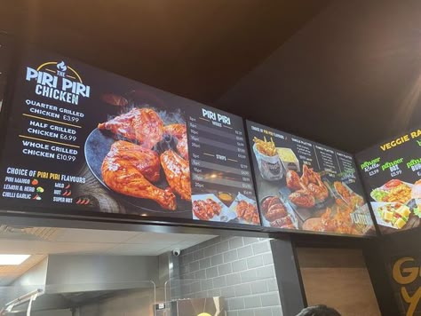 Display Menu Design, Menu Display, Menu Display Ideas, Cafe Tv Menu Design, Digital Menu Board Design, Sims 4 Cc Main Menu Screen, Fast Food Billboard, Digital Menu Boards Restaurants, Menu Board Restaurant