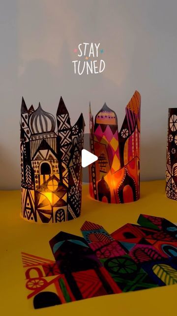 Lantern Art Preschool, Lantern Art And Craft, Wizard Of Oz Art Projects For Kids, Mary Blair Art Project For Kids, Nature Lantern Craft, Advent Art Projects, Mary Blair Castle Art Lesson, Waldorf Paper Lantern, Rob Dunlavey