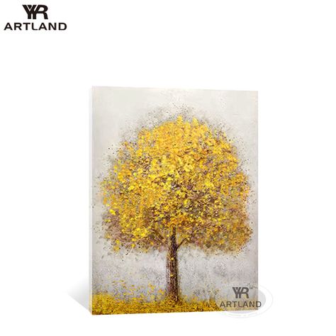 Christmas Wall Decoration, Tree Pictures, Poster For Living Room, Cheap Paintings, Money Tree, Money Trees, Acrylic Oil Painting, Christmas Wall Decor, Christmas Wall