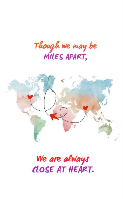 Love graphics, closeness, love, love quotes, forever mine, infinite love. Miles Apart But Close At Heart, Goodbye Quotes For Friends, Long Distance Best Friend, Goodbye Quotes, Insta Dp, Inktober 2024, Scrapbook Cover, Long Distance Friendship, Miles Apart