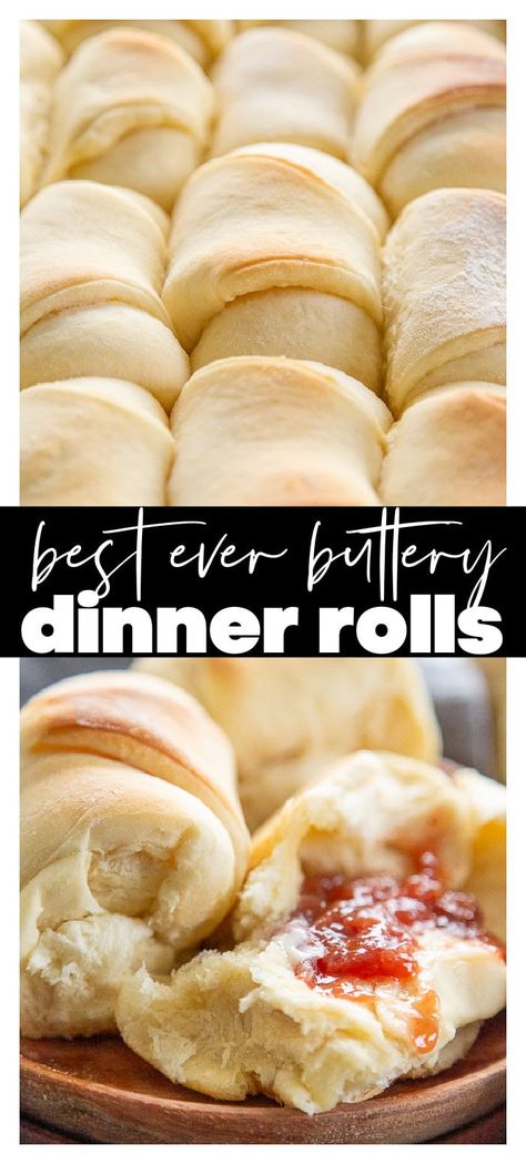 Soft Sweet Dinner Rolls, Best Rolls Ever, Overnight Dinner Rolls Recipe, Sweet Rolls Homemade, Dinner Buns Recipe, Sweet Dinner Rolls Recipe, Overnight Rolls, Best Dinner Roll Recipe, Best Yeast Rolls