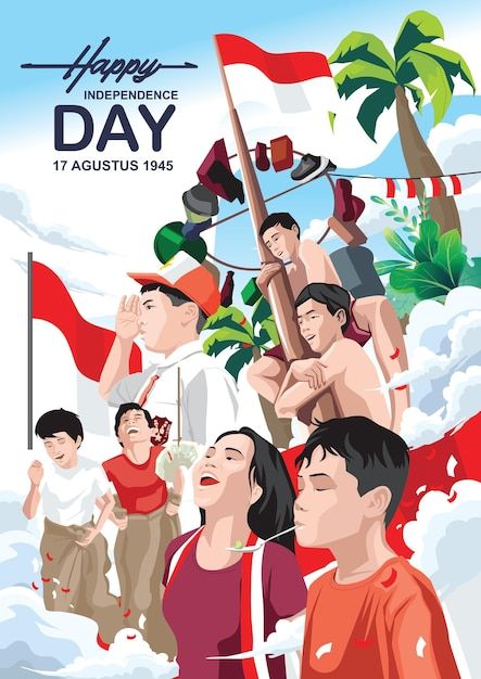 Poster Independence Day, Independence Day Illustration, Indepence Day Poster Design, Poster Kemerdekaan Malaysia, Idea Poster Kemerdekaan Malaysia, Poster Kemerdekaan Malaysia Prihatin, Indonesian Independence Day Poster, Independent Day, 17 Agustus