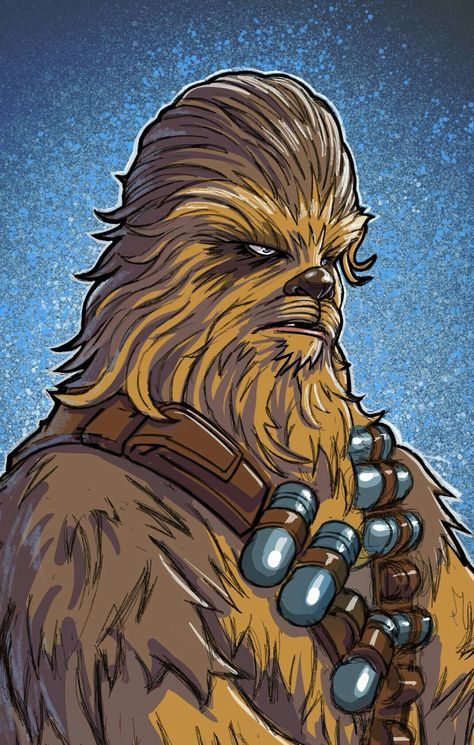 CHEWBACCA Chewbacca Sketch, Chewbacca Drawing, Chewbacca Tattoo, Chewbacca Art, Chewbacca Wallpaper, Star Wars Painting, Millenium Falcon, Color Drawing Art, Star Wars Characters Pictures