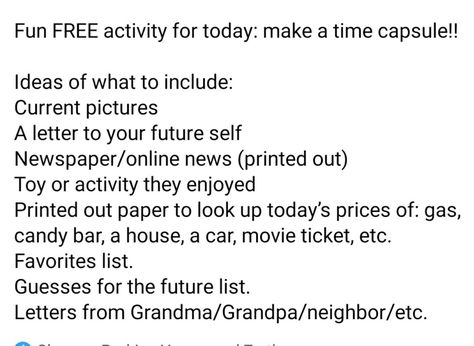 Create a time capsule Time Capsule Ideas For Friends, Time Capsule Ideas For Teens, Things To Put In A Time Capsule, Time Capsule Aesthetic, Time Capsule Ideas, Graduation Things, Bestie Ideas, Bestie Stuff, Life Plans