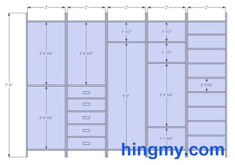 Designing a built-in closet Closet Layout Dimensions, Walk In Closet Dimensions, Kids Closets, Closet Dimensions, Built In Closet, Closet Organisation, Master Closet Design, Bedroom Wardrobe Design, Closet Planning