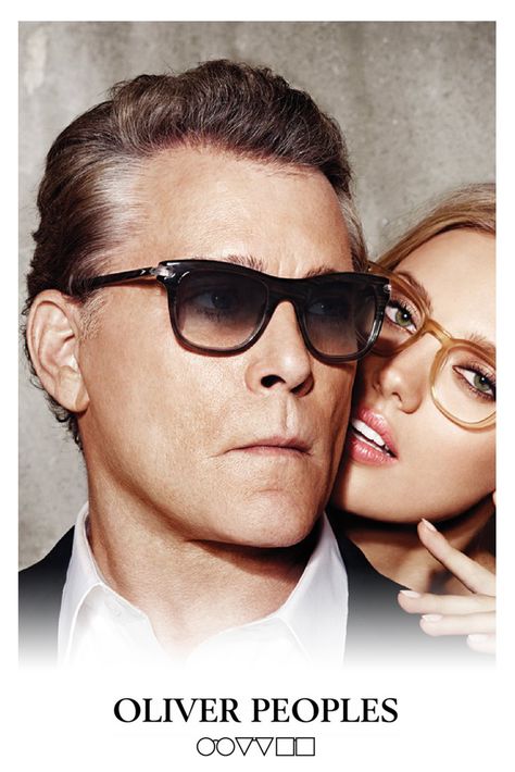 Bar Paly, Eyewear Campaign, Oliver Peoples Glasses, Ray Liotta, Oliver Peoples Sunglasses, Contemporary Photographers, Wearing Glasses, Eyewear Brand, Oliver Peoples