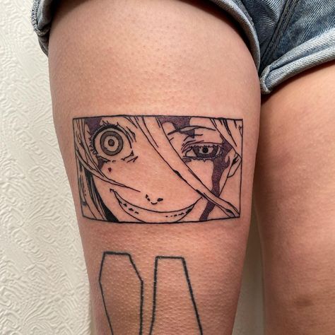 Shiro is still one of my favorite characters. If you haven’t seen the anime, it’s okay, read the manga instead. Also stipple shading looks aggressive only because the stencil. Can’t wait to see this one healed #shiro #deadmanwonderland #shirodeadmanwonderland #shirotattoo #deadmanwonderlandtattoo #anime #animetattoo #orlando #florida #floridatattoos #floridatattooartist #orlandotattooartist #orlandotattoo #ignoranttattoo #ignorantstyletattoo #derptattoo Deadman Wonderland Tattoo, Shiro Deadman Wonderland, Deadman Wonderland Shiro, Anime It, Orlando Tattoo, Florida Tattoos, Wonderland Tattoo, Deadman Wonderland, E Tattoo