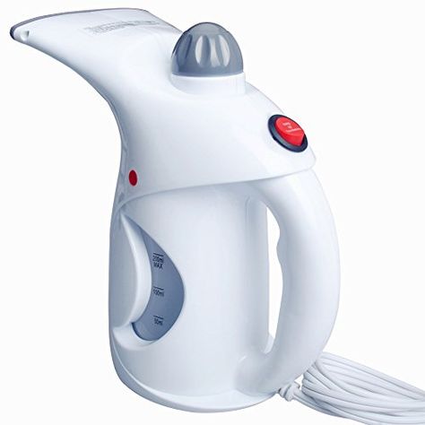 Pure Enrichment PureSteam Fabric Steamer - White Steamer Facial, Dyson Cleaning, Cake Steamer, Best Garment Steamer, Kitchen Materials, Cold And Cough, Iron Clothes, Face Steamer, Portable Steamer