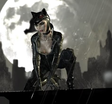 Batman Arkham City Catwoman, Arkham Catwoman, Catwoman Arkham Knight, Catwoman Arkham City, Catwoman Arkham, Catwoman Pfp, Thug Angel, Gotham Memes, Arkham Batman