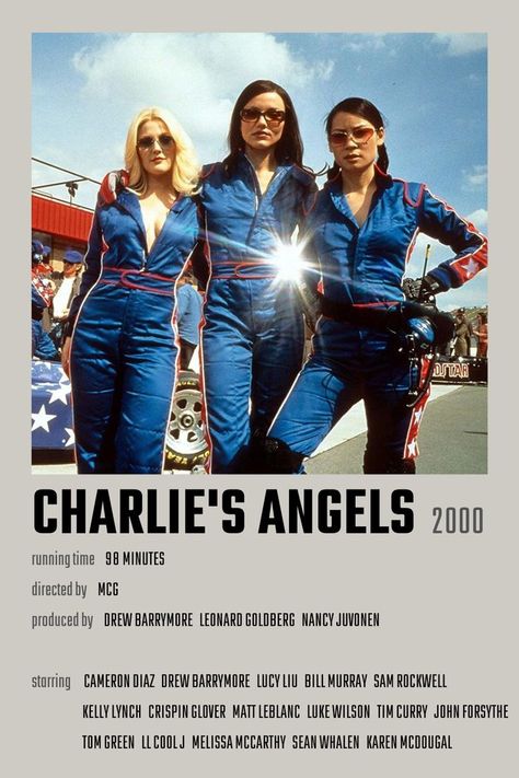 Charlie's Angels Movie Poster Charlies Angels Movie, Charlie S Angels, 2000s Posters, Actress Career, Angel Movie, Angel Posters, Movies To Watch Teenagers, Hollywood Scenes, Girly Movies