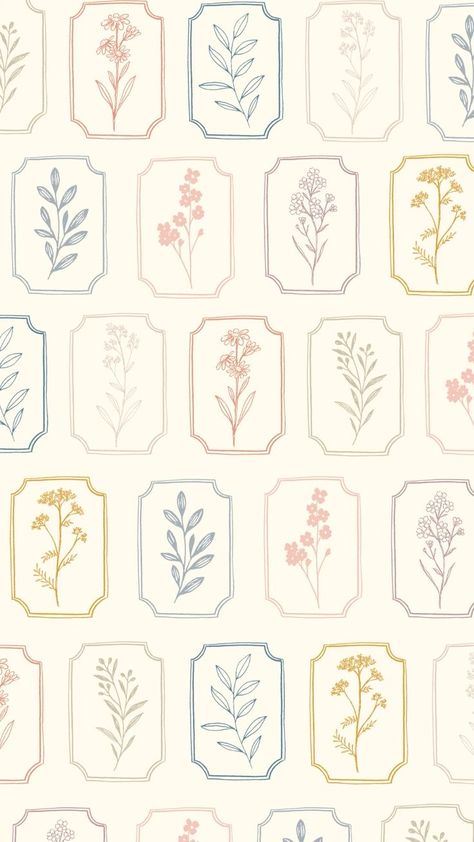 Pastel Wallpaper Design, Artsy Phone Wallpaper, Dainty Painting Ideas, Dainty Wallpaper Iphone, Flower Aesthetic Wallpaper Iphone, Simple Background Aesthetic, Simple Phone Wallpaper Aesthetic, August Background Wallpapers, Simple Pattern Wallpaper