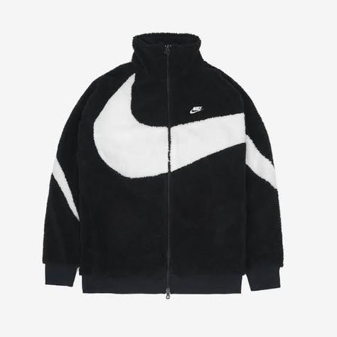 Nike Winter Jackets, Men's Coats & Jackets, Nike Swoosh, Nike Outfits, Dream Clothes, Zip Jacket, Comfy Outfits, Jacket Outfits, Fleece Jacket