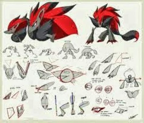 Zoroark art reference Zoroark Art, Zorua Pokemon Art, Hisuian Zorua Art, Pokemon Zorua Art, Pokemon Zoroark Hisui, Zorua Pokemon, Pokemon Zoroark, Zoroark Pokemon, Concept Art Books