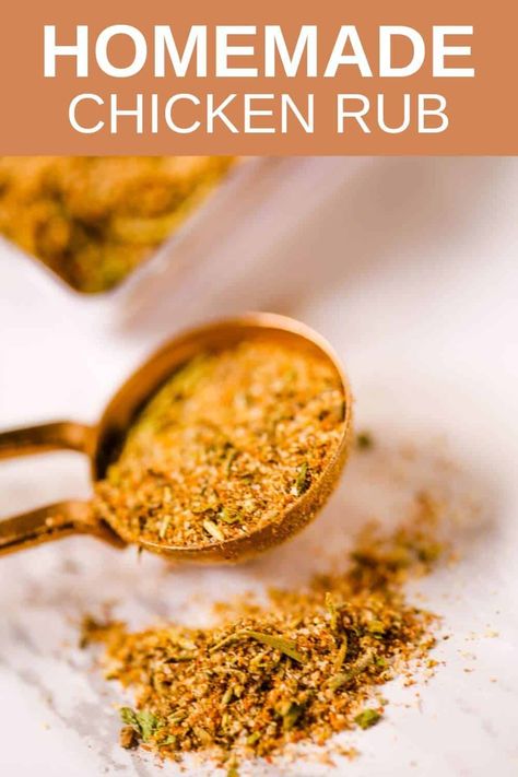 This homemade Chicken Rub recipe adds so much flavor with only a few ingredients. This seasoning for chicken makes your favorite recipes taste incredible. #itisakeeper #chicken #seasoning #quickrecipe #easyrecipe #BBQ #cookout #grilling Best Chicken Rub, Sauce Recipes Healthy, Grilled Chicken Rub, Chicken Rub Recipe, Seasonings For Chicken, Grilled Chicken Seasoning, Chicken Rub Recipes, Best Grilled Vegetables, Rub For Chicken