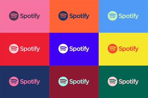 Spotify Branding, Rebranding Logo, Spotify Design, Spotify Logo, Logos Color, Design Toolkit, Brand Campaign, Brand Book, Blog Branding