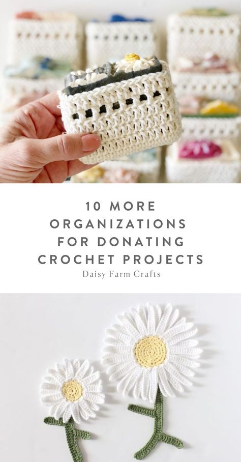 Organizations to donate crochet projects Crocheting With Cotton Yarn Projects, Crochet Projects Advanced, Crochet Cotton Thread Patterns Free, 100 Yard Crochet Projects, May Crochet Challenge, Cool Crochet Ideas Free Pattern, Hobby Lobby Crochet Patterns, Crochet Thread Projects Easy Patterns, Crochet Items To Donate