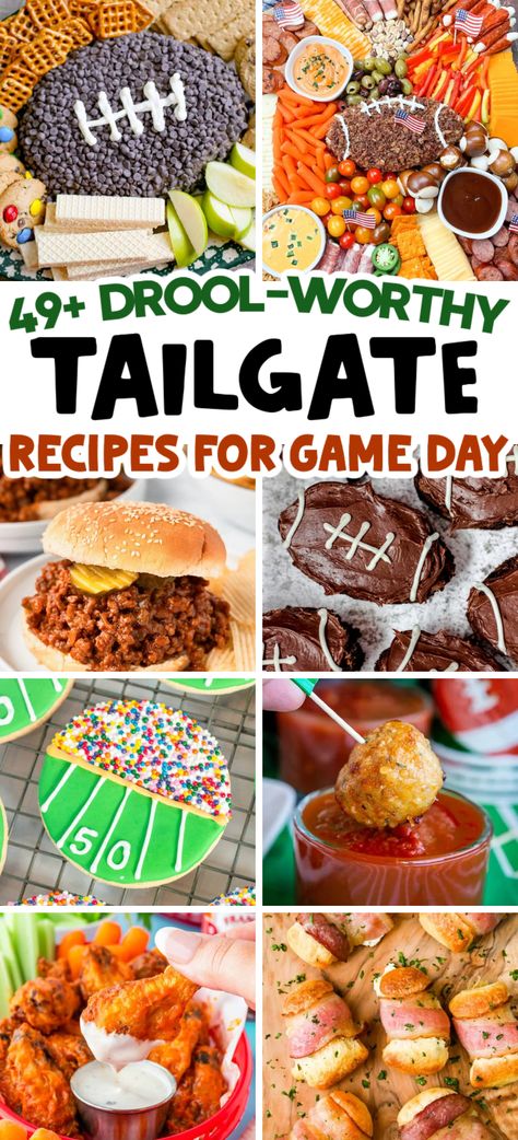 These are the best easy tailgate food ideas! Game Day party food ideas, Game Day recipes, Fun football party foods like easy appetizers. Football appetizers easy finger foods, tailgate dinner ideas tailgate food grill, make ahead game day food, football sunday food, make ahead tailgate food ideas, football game snacks, tailgating party food, football game food, tailgate food crockpot. Baltimore Ravens Tailgate Food, Rv Tailgating Football, Game Day Food Vegetarian, Tailgating Snacks Easy Outdoor, Food For Tailgating Outside, Tailgate Side Dishes Football Season, Penn State Tailgate Food, Football Watch Party Food, College Football Tailgate Food