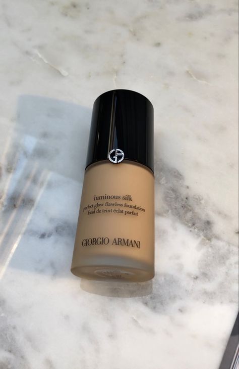 #armani #beautyproducts #beautyblog #aesthetic #skincare Giorgio Armani Aesthetic, Armani Foundation, Giorgio Armani Foundation, Giorgio Armani Luminous Silk Foundation, Aquarius Sun, Luminous Silk Foundation, Aesthetic Skincare, Armani Beauty, Success Motivation