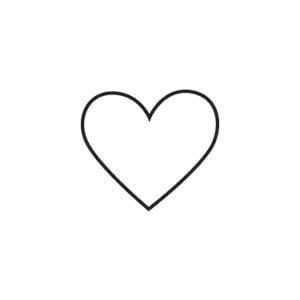 Hart Tattoo, Heart Outline Tattoo, Love Heart Tattoo, Simple Heart Tattoos, Tiny Heart Tattoos, Small Heart Tattoos, Heart Tattoos, Initial Tattoo, Heart Tattoo Designs