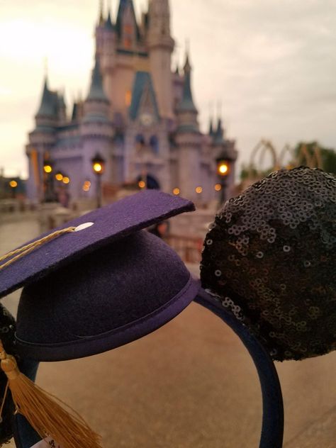 Disney world Cinderella castle graduation Mickey ears Cinderella Castle, Mickey Ears, Disney World, Cinderella, Captain Hat, Castle, Disney, Hats