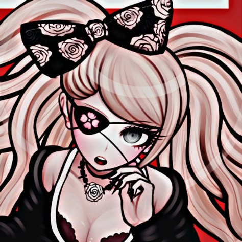 •|🖤𝐉𝐔𝐍𝐊𝐎 𝐄𝐍𝐎𝐒𝐇𝐈𝐌𝐀 𝐈𝐂𝐎𝐍🖤|• Nagito App Icon, Junko Enoshima Official Art, Junko Enoshima Anime, Junko Pfp, Junko Icon, Junko Enoshima Icons, Danganronpa Wallpaper, Enoshima Junko, Danganronpa Junko