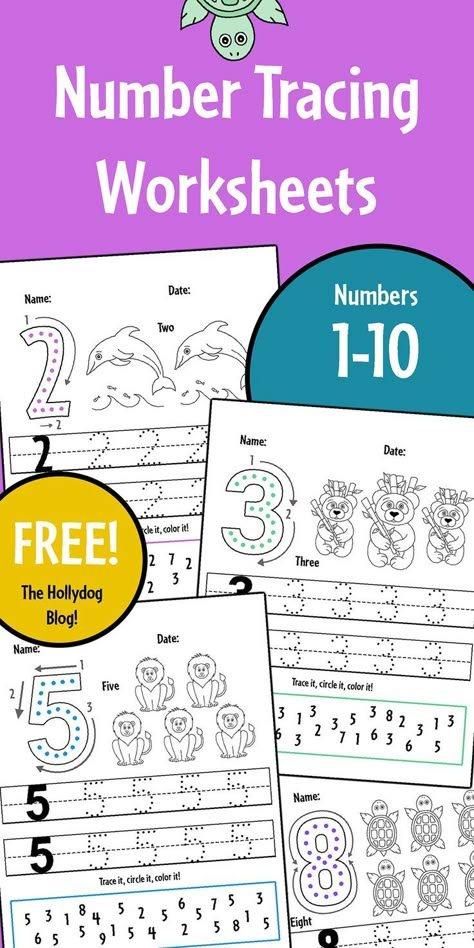 Check out these awesome printable worksheets for preschool! These number tracing worksheets are great for building fine motor skills and hand strength! Number Tracing Worksheets | Tracing Sheets | Math Worksheets | Number Tracing Printables Free | Number Tracing 1-10 | Number Tracing for Preschool Number Tracing Sheets Free, Letter And Number Tracing Worksheets, Number Trace Worksheet, Number Tracing Worksheets Free Printable, Preschool Tracing Printables, Number Tracing Printables Free 0-10, Number Tracing Printables Free Preschool, Review Numbers 1-10 Preschool, Counting Worksheets Preschool 1-20 Free