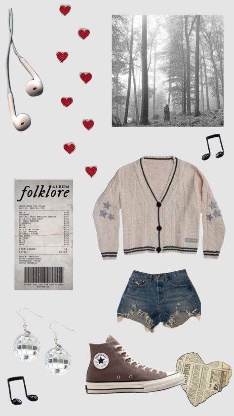 #folklore #taylorswift #erastour #theerastour Taylor Swift Folklore Outfit Ideas, Folklore Outfit Ideas, Folklore Taylor Swift Outfits, Folklore Outfit, Taylor Swift Concert Outfit, Folklore Taylor Swift, Movie Outfit, Outfits Short Sleeve, Eras Outfits