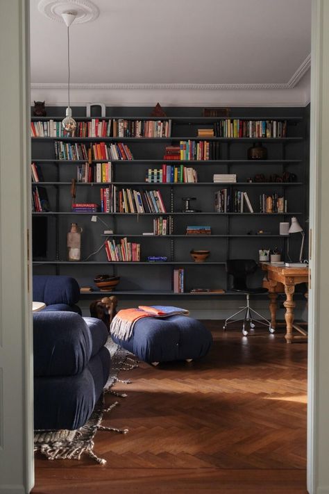 Television Room, Home Library Office, Moody Rooms, Corner Apartment, Stockholm Apartment, Library Office, Big Room, Bay Windows, Home Library