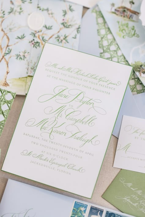 Coastal Garden Party – Paradise Design Co. | Dream Invitations Designed Just for You Green Signage, Blue Green Wedding Colors, Hp Wedding, Garden Soiree, Wedding Ceremony Setup, Chinoiserie Wedding, Blue Green Wedding, Wedding Goodies, Coastal Garden