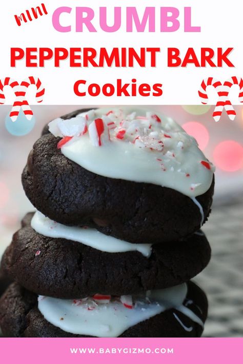 Christmas Crumbl Cookie Copycat, Crumble Cookie Copycat Recipe Christmas, Southern Christmas Cookies Recipes, Crumble Christmas Cookie Copycat Recipe, Crumbl Christmas Cookies, Copycat Crumbl Cookies, Crumbl Peppermint Bark Cookie, Crumbl Cookie Recipes, Crumble Cookie Copycat Recipe Andes Mint