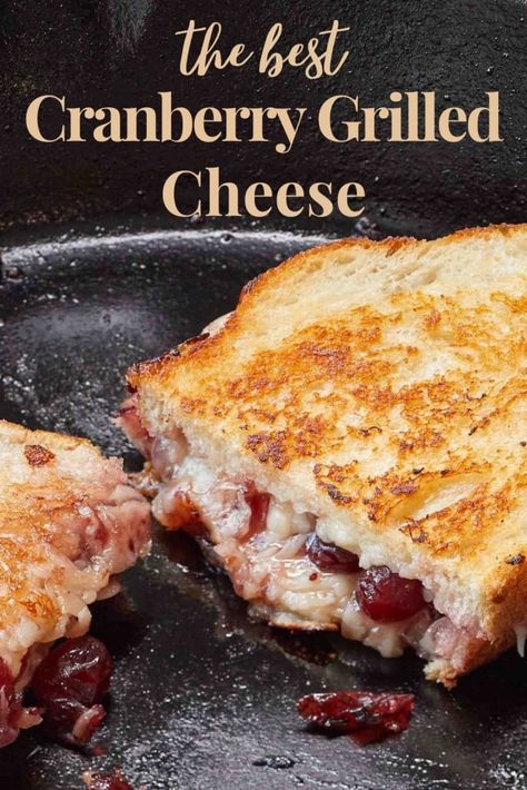 If you haven't tried a Cranberry Grilled Cheese Sandwich, you must make it now! I had no idea that this version of grilled cheese could be so delicious. Use either Brie or mozzarella cheese to create this sandwich. If you have a little leftover cranberry sauce from Thanksgiving, you'll have to make this for a holiday lunch. Brie And Cranberry Sandwich, Cranberry Grilled Cheese Sandwich, Cranberry Brie Sandwich, Cranberry Brie Grilled Cheese, Cranberry Grilled Cheese, Grilled Cheese Brie, Handheld Recipes, Cranberry Sandwich, Grilled Cheese Sandwich Recipe