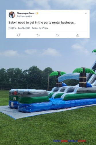 Inflatable Rental Business, Party Business Ideas, Party Rental Business Ideas, Rental Business Ideas, Bounce House Business, Party Rental Business, Event Rental Business, Party Rentals Business, Moon Bounce