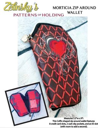 Coffin Wallet, Handbag Sewing, Tote Tutorial, Purse Sewing Patterns, Halloween Sewing, Purse Crafts, Sewing Machine Basics, Sewing Tutorials Free, Sewing Purses