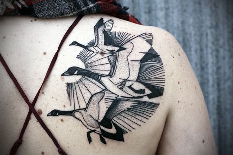 David Hale David Hale Tattoo, Goose Tattoo, David Hale, Buddhist Wedding, Hawk Tattoo, Sketch Style Tattoos, P Tattoo, Trash Polka Tattoo, Inspiration Tattoos