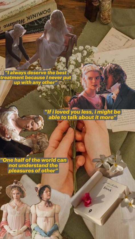 Jane Austen Aesthetic, Austen Aesthetic, Emma By Jane Austen, Emma Book, Austen Quotes, Emma Jane Austen, Jane Austen Quotes, Emma Jane, Film Pictures