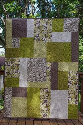 Family Quilt, Tree Quilt Pattern, Colchas Quilting, Quilt Big, Crazy Sister, Block Quilts, Sewing Quilts, Big Block Quilts, Quick Quilt