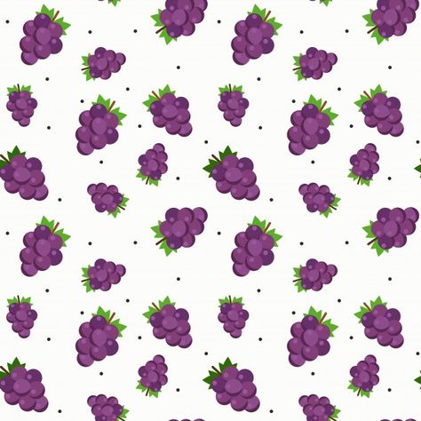 Graphic Shapes Design, Grape Pattern, Food Texture, Fruit Painting, Seamless Textures, Popular Wallpaper, Fruit Pattern, Seamless Background, Wallpaper Pictures