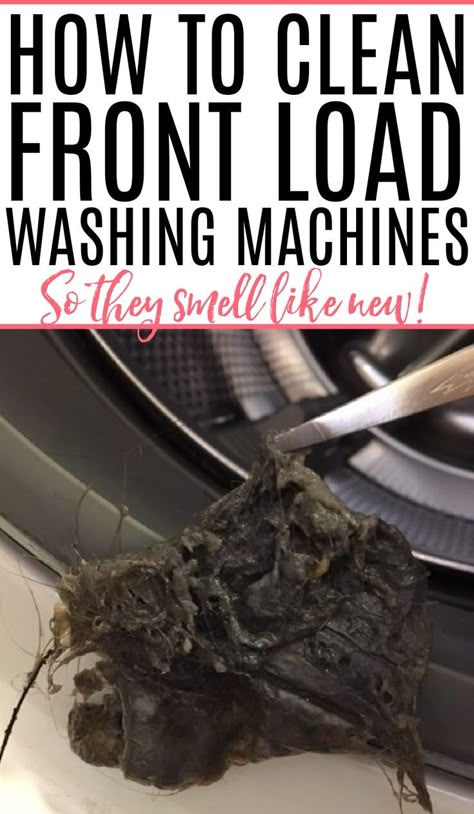 Clean Washer Front Loader, Washer Cleaning, Clean Your Washer Machine, How To Clean Washer Machine Front Loader, How To Clean Your Washer Machine, How To Clean A Front Loader Washer, Clean Washer Machine, Best Washing Machine, Washing Machine Cleaning Hacks