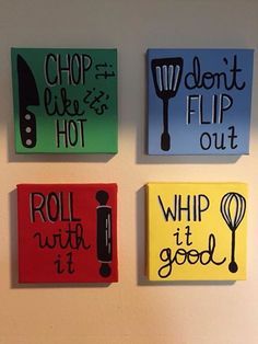 12 Canvas Painting Ideas You Can Easily DIY Do It Yourself Quotes, Kitchen Canvas Art, Kitchen Canvas, Easy Canvas Painting, Canvas Painting Diy, Décor Boho, Canvas Quotes, Canvas Projects, Canvas Crafts