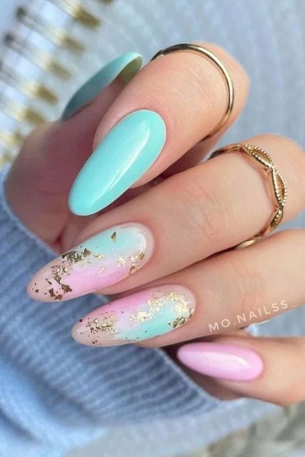 52 Crazy Super Cute And Trendy Spring Nail Designs For April 2024 Pastel Easter Nails, Easter Nails Design Spring, Easter Nail Ideas, Nails Coral, Instant Nails, April Nails, Easter Nail, Nails Classy, Easter Nail Designs