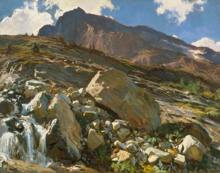 John Singer Sargent - Simplon Pass (1911)