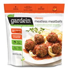 meatless meatball pesto sliders Potato Recipes Oven, Gardein Meatballs, Plant Based Meatballs, Sausage Pasta Skillet, Vegan Groceries, Shopping Healthy, Freezer Inventory, Meatless Meatballs, Dairy Free Protein