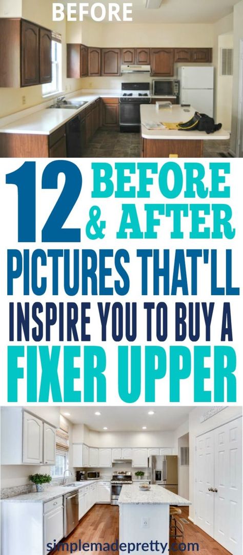 Fixer Upper before and after floor plans, fixer upper before and after kitchens, fixer upper before and after interior, fixer upper before and after photos, home remodel ideas kitchen, home remodels ideas, home restoring, home repairing, home renovation, home renovation ideas on a budget, updating an older home, update kitchen cabinets, update kitchen, update bathroom, update kitchen on a budget, home updates on a budget, home updates that add value, home updates diy Fixer Upper Kitchen, Fixer Upper Home, After Pictures, Diy Makeover, Trendy Bathroom, Time Life, Diy Remodel, Farmhouse Style Kitchen, Before And After Pictures