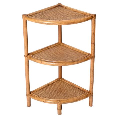 Check out this item from 1stdibs! Mid-Century Triangular Bamboo and Rattan Italian Corner Bookcase, 1970s: https://www.1stdibs.com/id-f_35236852 Decorated Shelves, Organic Living Room, Corner Bookshelf, Franco Albini, Corner Bookshelves, Italian Mid Century Modern, Storage Cabinet Shelves, Modern Organic, French Riviera