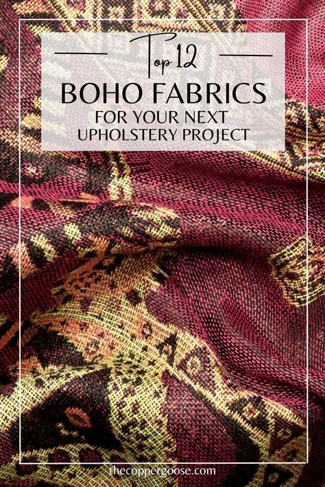 Fabric For Chairs Upholstery Bohemian, Boho Material Fabrics, Funky Upholstery Fabric, Eclectic Quilt Patterns, Boho Fabric Upholstery, Couch Fabric Ideas, Eclectic Upholstery Fabric, Bohemian Upholstery Fabric, Modern Fabric Patterns