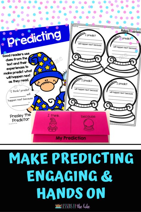 Predicting Activities, Nautical Classroom, 3rd Grade Activities, Wordless Picture Books, Reading Strategy, Making Predictions, Teach Reading, Good Readers, Mentor Texts