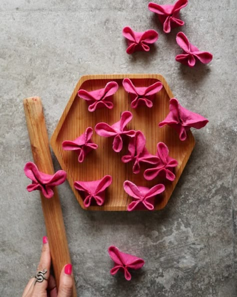 Food Origami, Food Ideas Easy, Healthy Food Ideas, Pasta Art, Food Project, Colorful Food, Handmade Pasta, Origami Folding, Mind Set