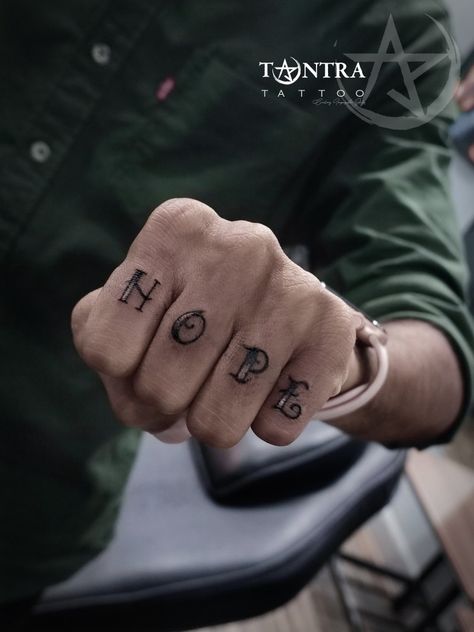 𝙃𝙤𝙥𝙚 #tattoo #hope #hopetattoo #Fingertattoo #tattooart #instagram #trending #viral #chennaiprofessionaltattooartist #tantratattoochennai Hope Tattoo For Men, Hope Tattoo Finger, Hand Finger Tattoos Men, Hope Hand Tattoo, Hope Finger Tattoo, Tattoo On Fingers Men, Finger Tattoo Ideas Men, Hope Tattoo Men, Men Finger Tattoo Ideas