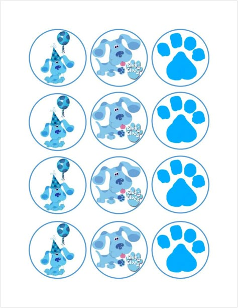 https://www.etsy.com/listing/486169831/edible-blues-clues-cupcake-cookie?ref=shop_home_active_88 Blues Clues Cupcake Toppers, Blues Clues Paw Print Printable, Blues Clues Printables, Blues Clues Cupcakes, Blues Clues Mailbox, Blues Clues Paw Print, Blues Clues Party Supplies, Iron Man Birthday Party, Blues Clues Characters